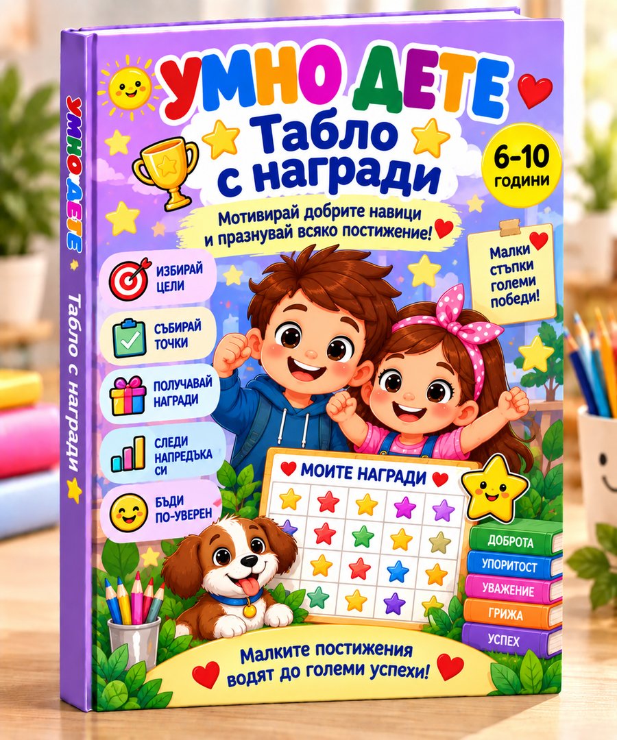 Корица на книжката „Табло с награди“